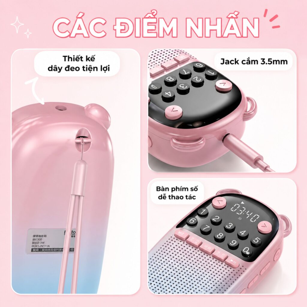 Các điểm nhấn của loa Rolton